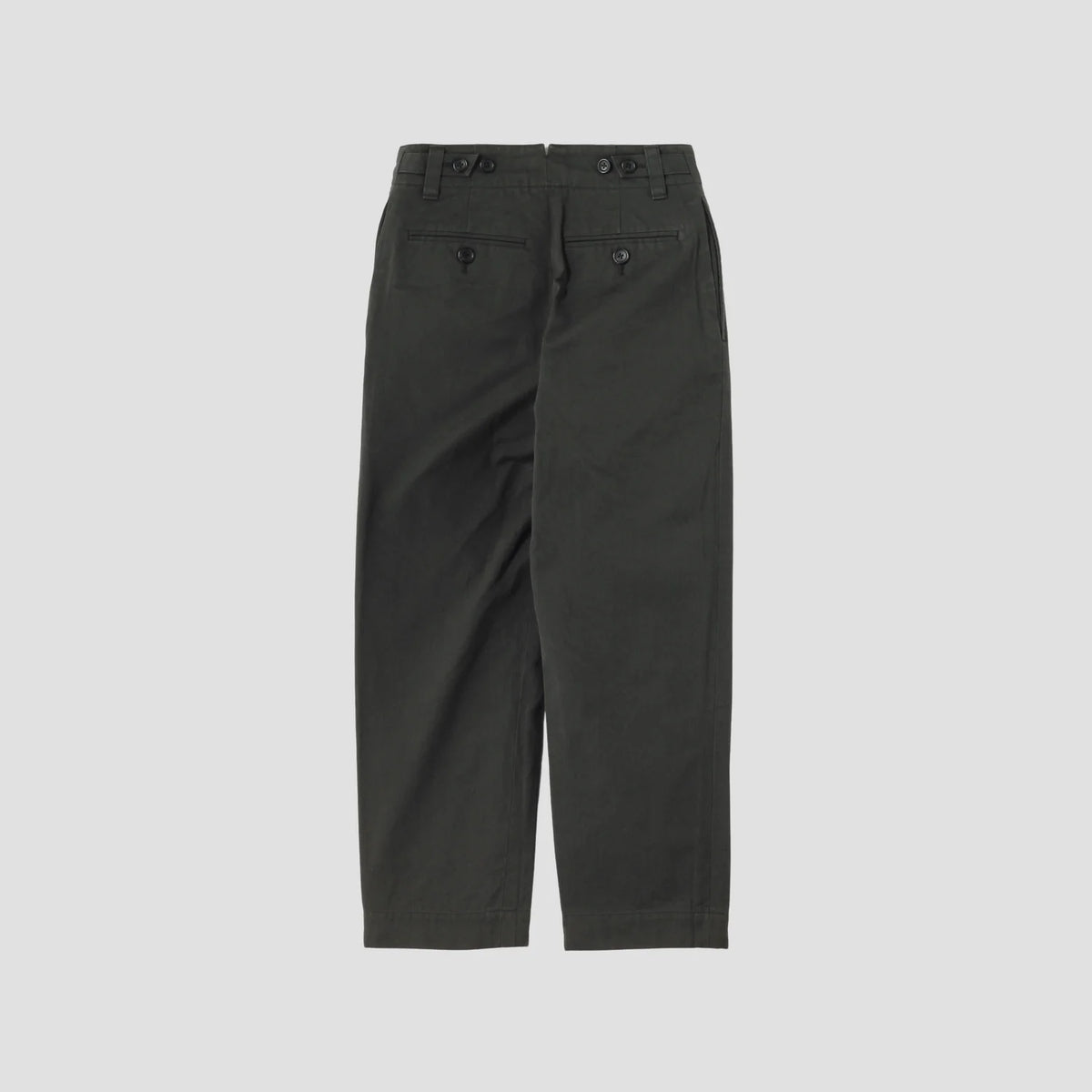 COTTON TWILL TROUSERS