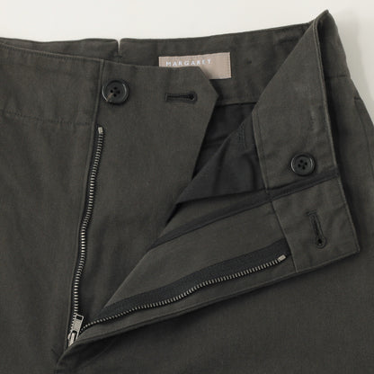 COTTON TWILL TROUSERS