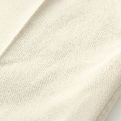 BRUSHED COTTON WOOL TROUSERS