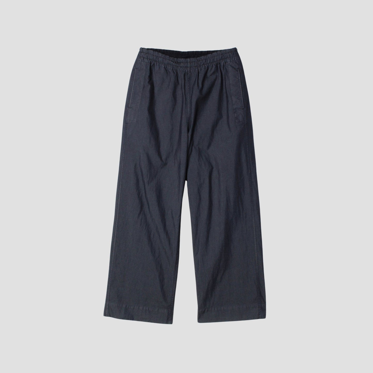 DENSE COTTON NYLON TROUSERS