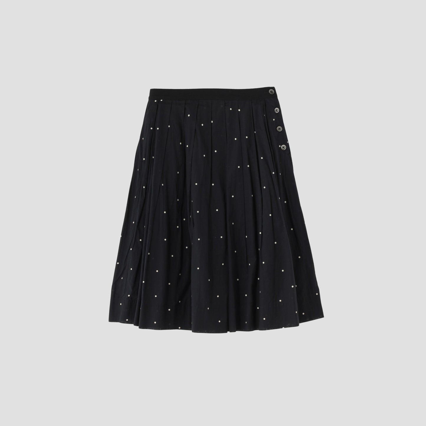 SPOT PRINT BATISTE SKIRT