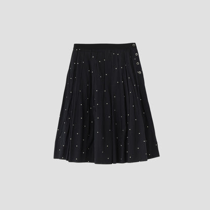 SPOT PRINT BATISTE SKIRT