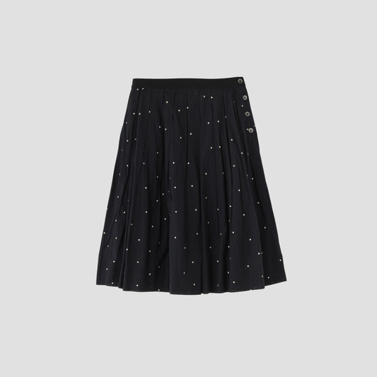SPOT PRINT BATISTE SKIRT