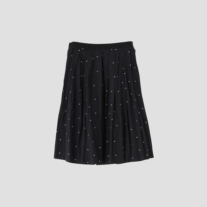 SPOT PRINT BATISTE SKIRT