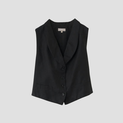 SHIRTING LINEN WAISTCOAT