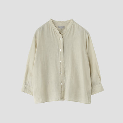 LINEN VOILE SHIRT