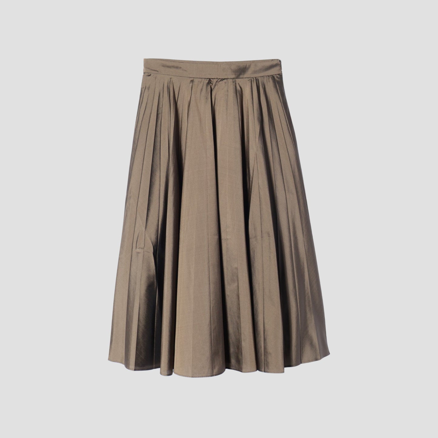 SILK POLYESTER SKIRT
