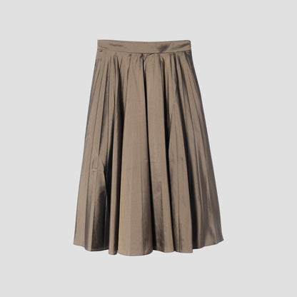 SILK POLYESTER SKIRT