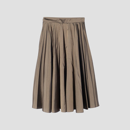 SILK POLYESTER SKIRT