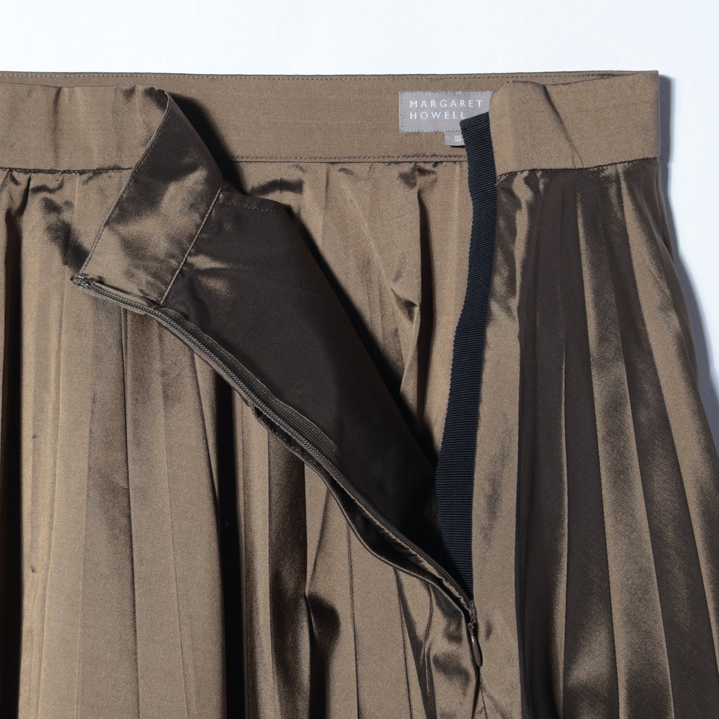 SILK POLYESTER SKIRT