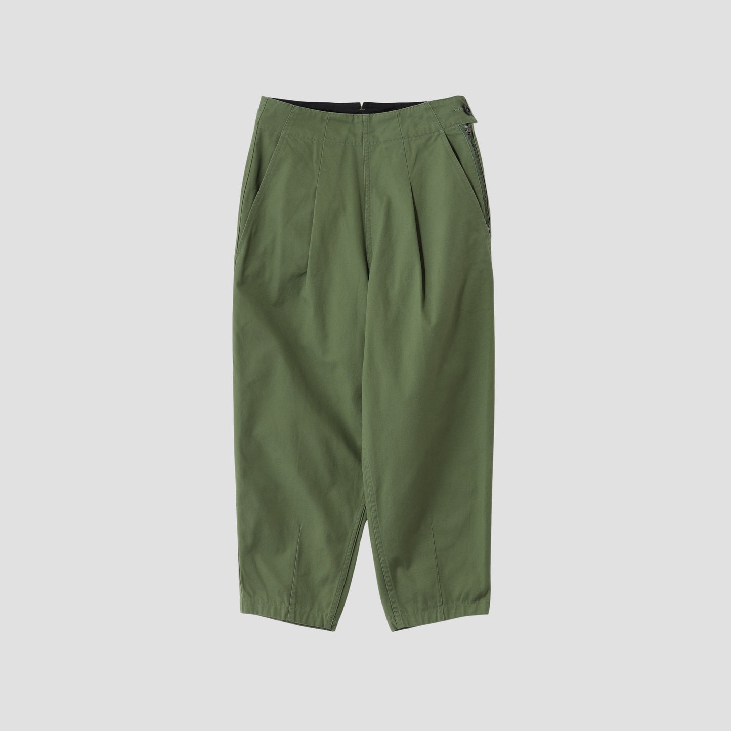 DRY NATURAL COTTON CANVAS TROUSERS