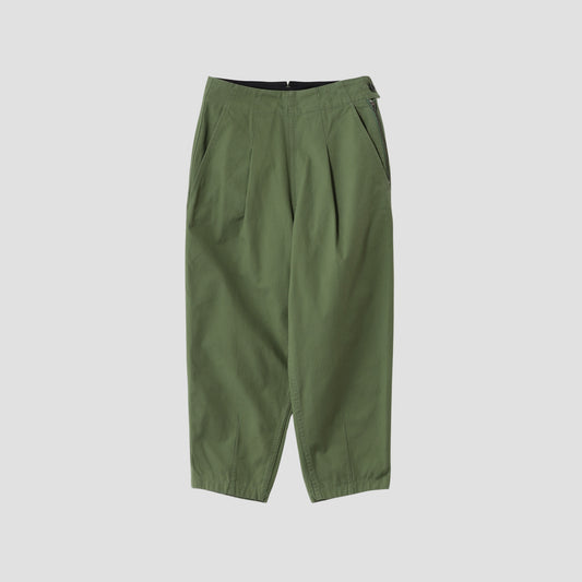 DRY NATURAL COTTON CANVAS TROUSERS