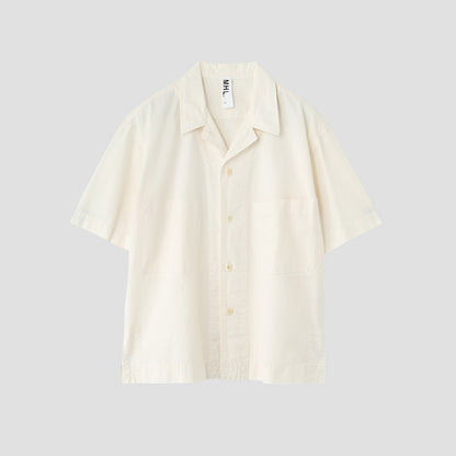 HIGH TWISTED COTTON POPLIN SHIRT
