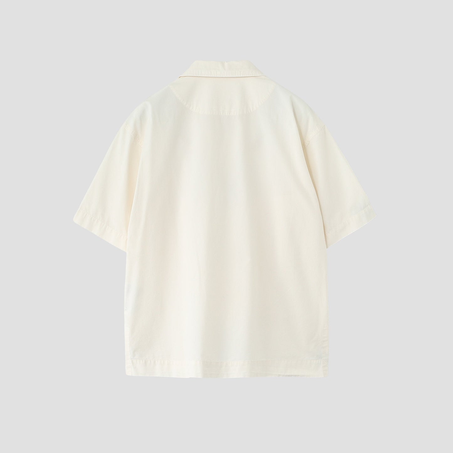 HIGH TWISTED COTTON POPLIN SHIRT