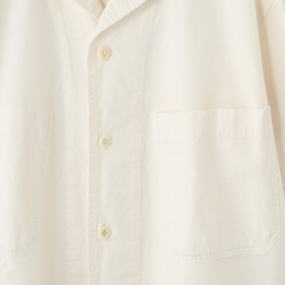 HIGH TWISTED COTTON POPLIN SHIRT