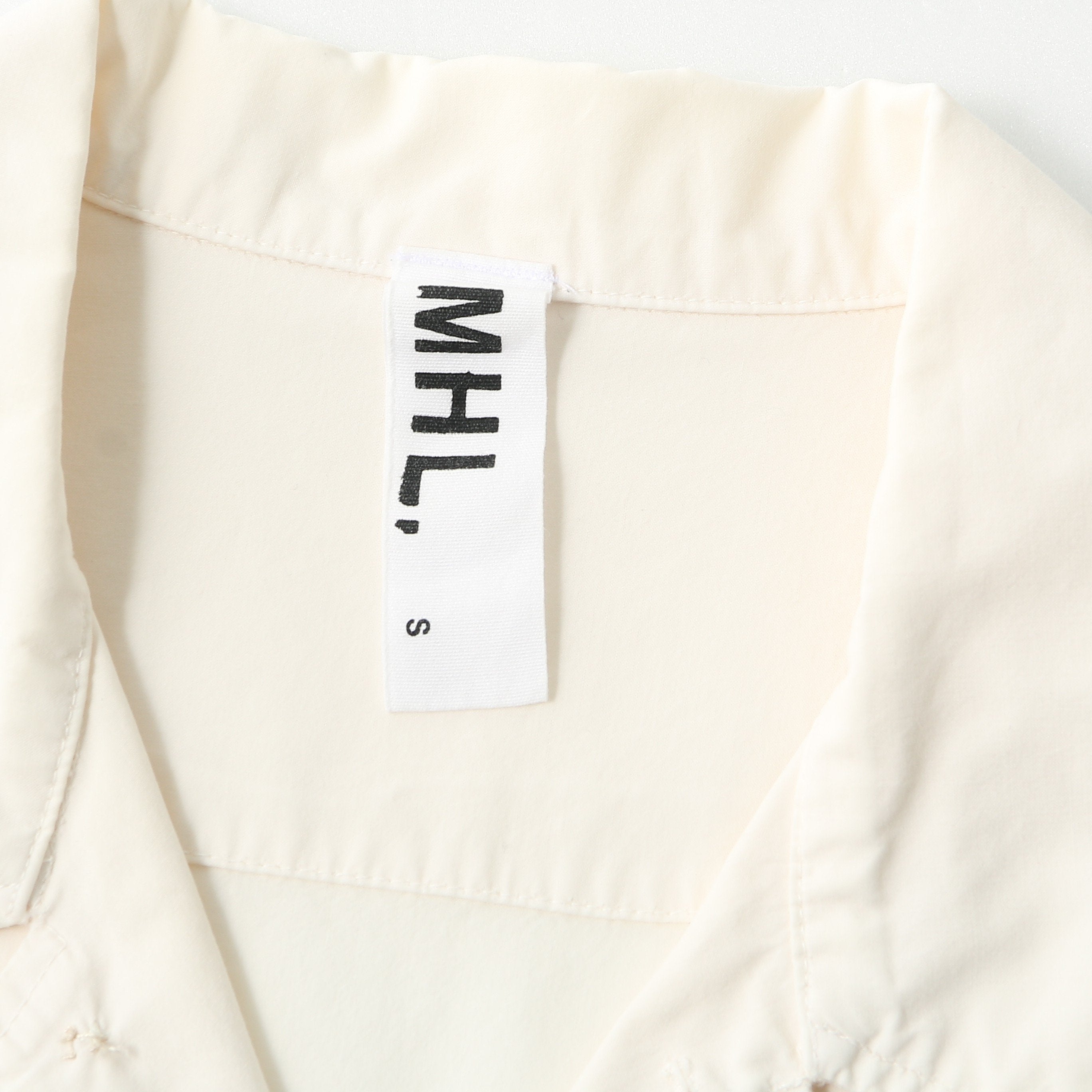 MHL. （マーガレットハウエル） | HIGH TWISTED COTTON POPLIN SHIRT