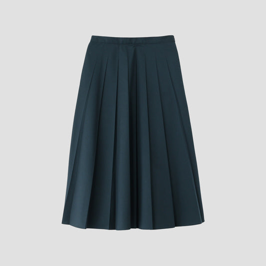 POLYESTER COTTON SKIRT