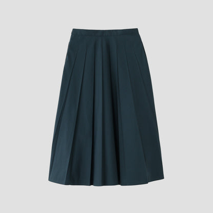 POLYESTER COTTON SKIRT