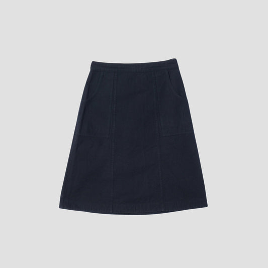 FADED TWILL SKIRT