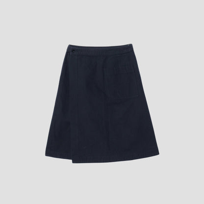FADED TWILL SKIRT