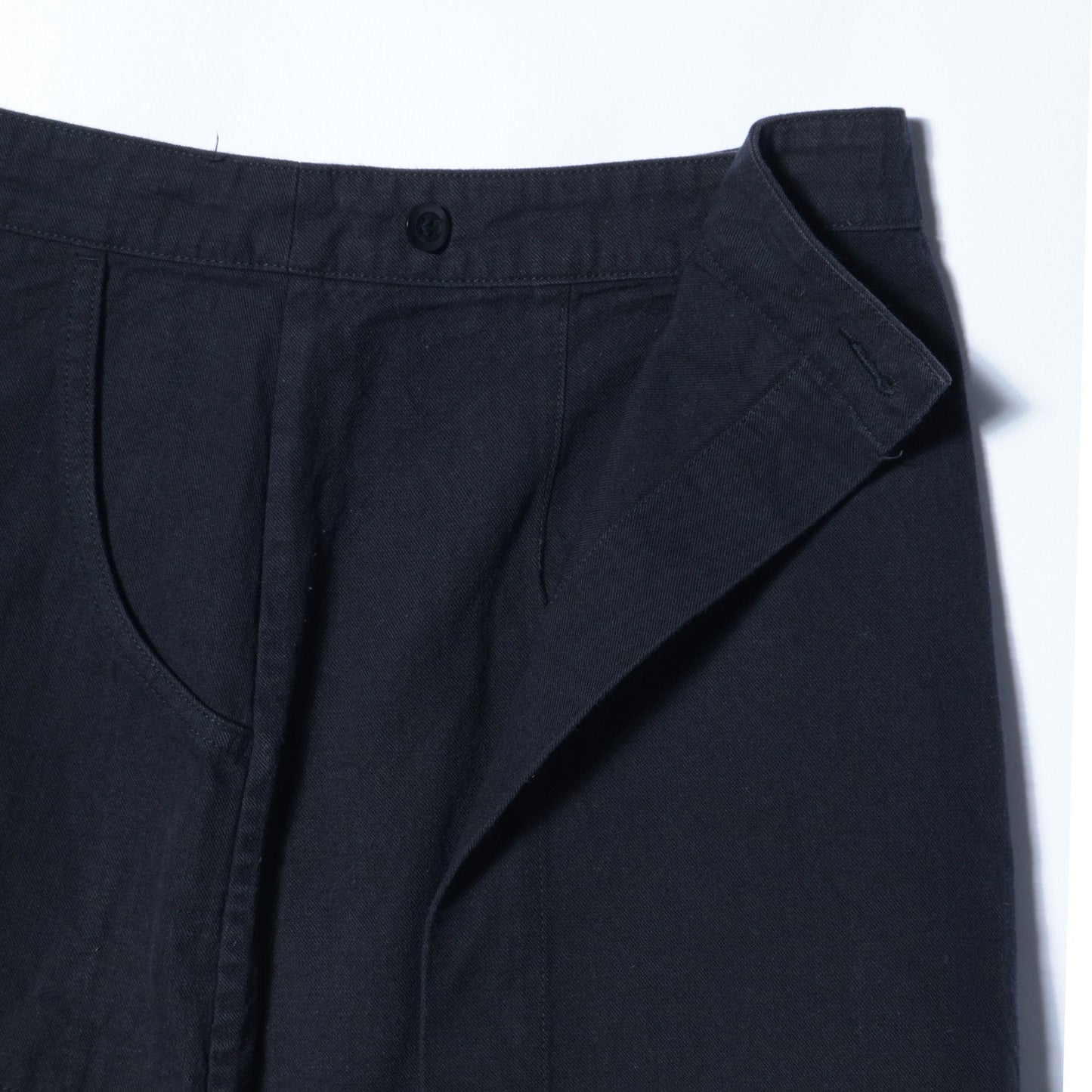 FADED TWILL SKIRT