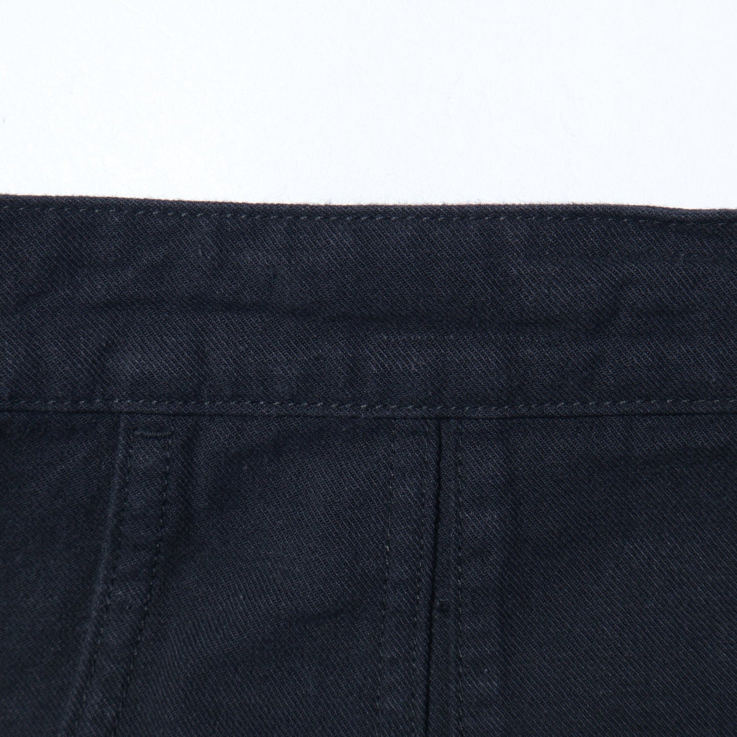 FADED TWILL SKIRT
