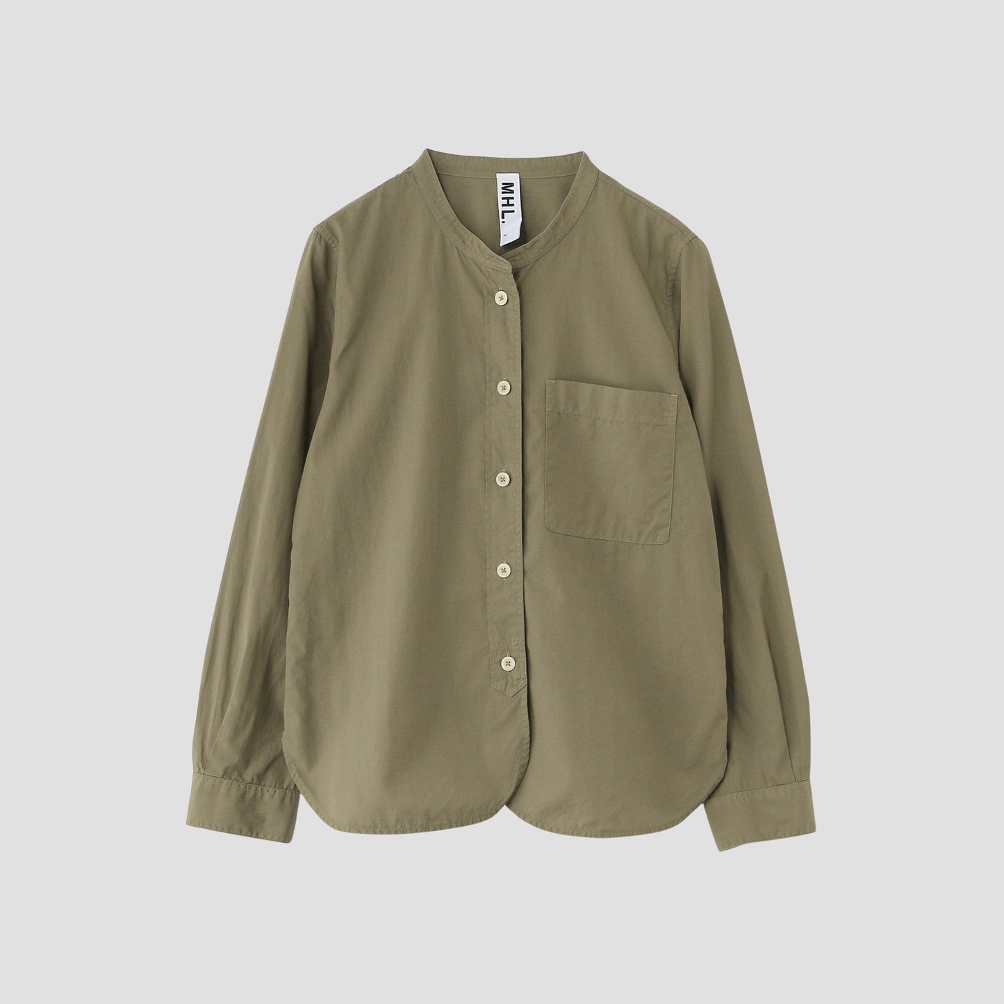 GARMENT DYE BASIC POPLIN(MHL SHOP限定) SHIRT