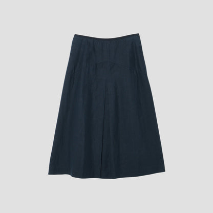 DENSE FINE LINEN SKIRT