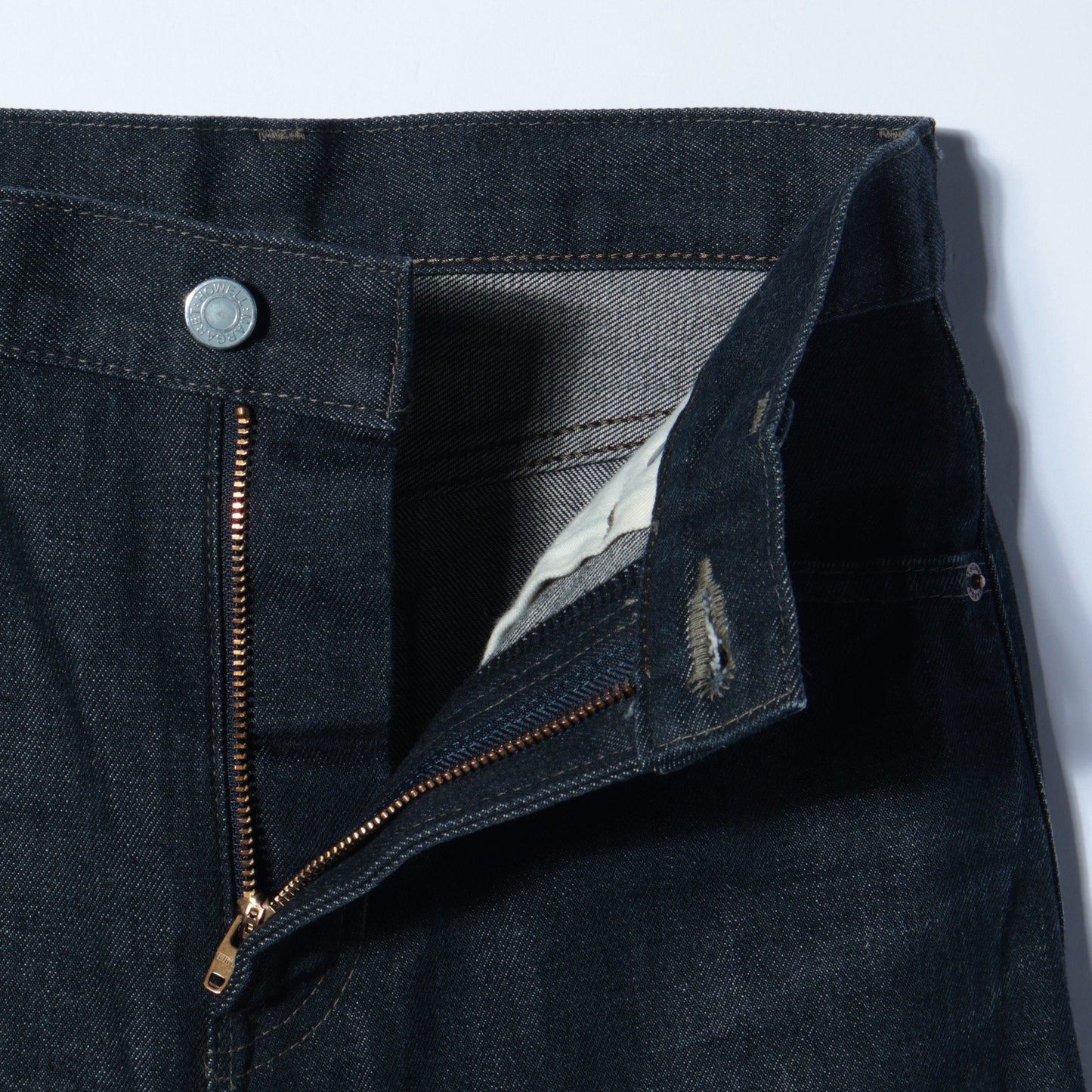 ORGANIC COTTON DENIM TROUSERS