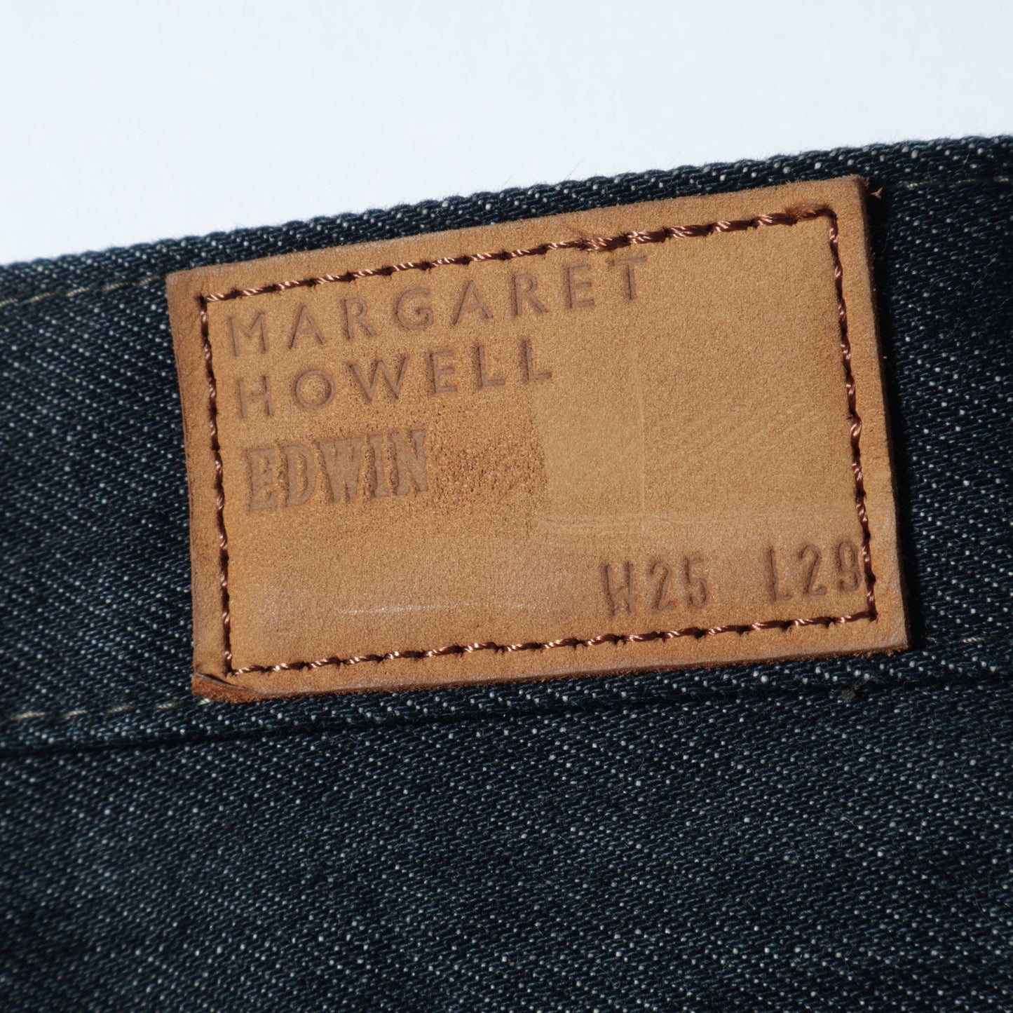 ORGANIC COTTON DENIM TROUSERS