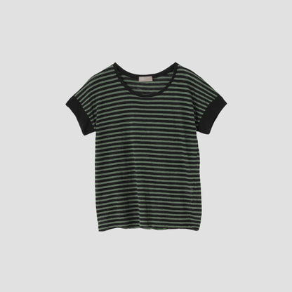 LINEN STRIPE JERSEY