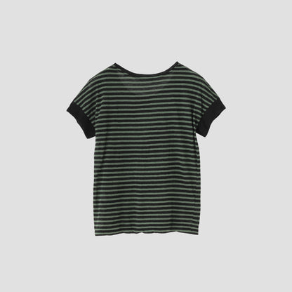 LINEN STRIPE JERSEY