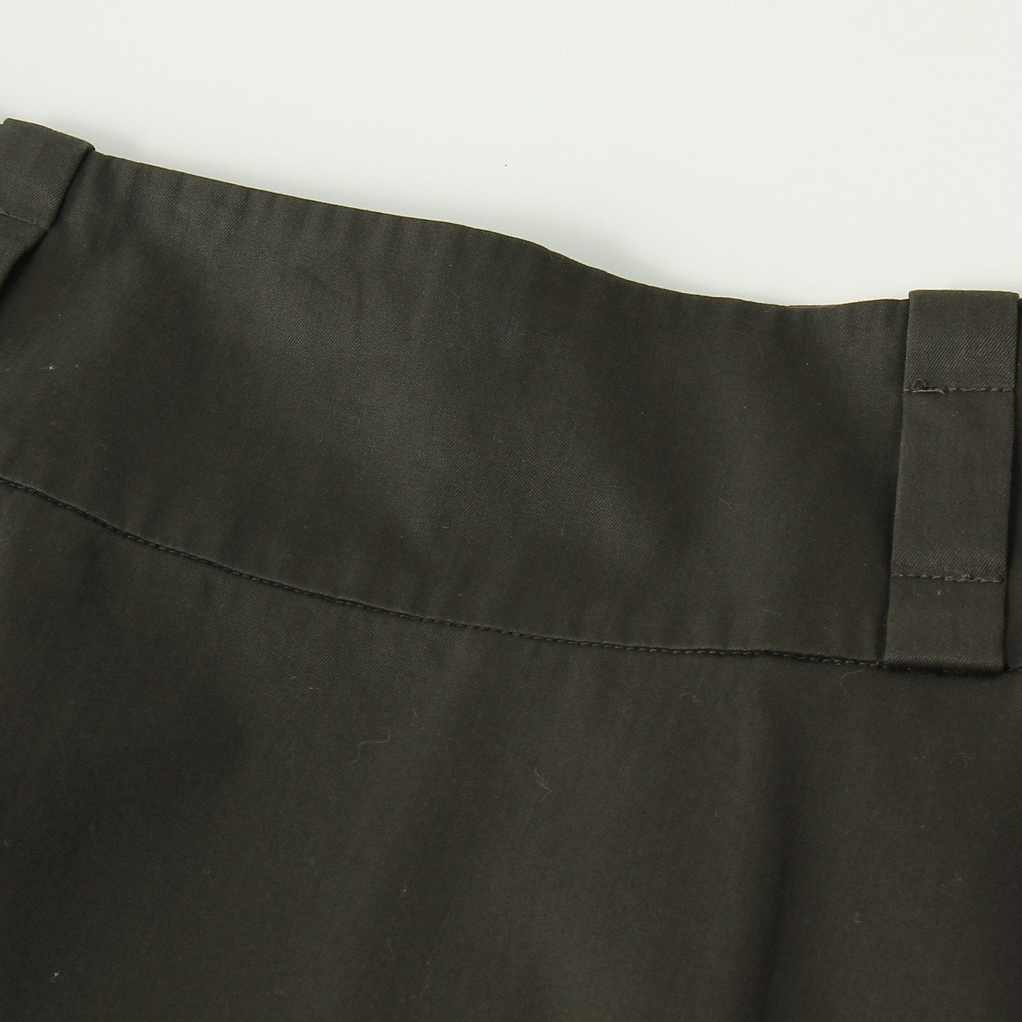 DENSE FINE COTTON TWILL SKIRT