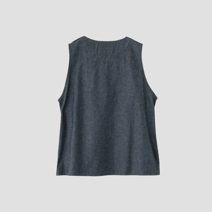 DENIM CANVAS SHIRT