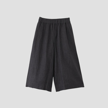 LINEN MELANGE TROUSERS