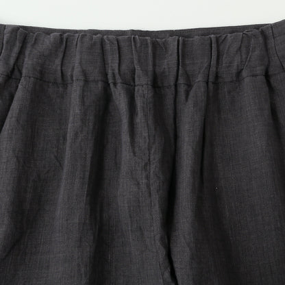 LINEN MELANGE TROUSERS
