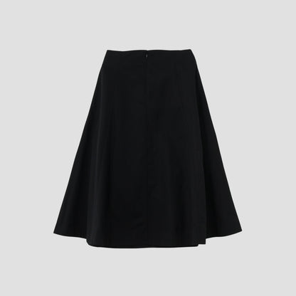 SOFT COMPACT COTTON SKIRT