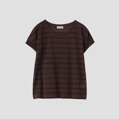 STRIPE LINEN JERSEY