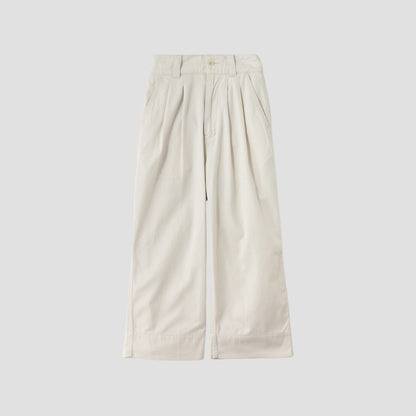 LIGHT ORGANIC COTTON DRILL TROUSERS