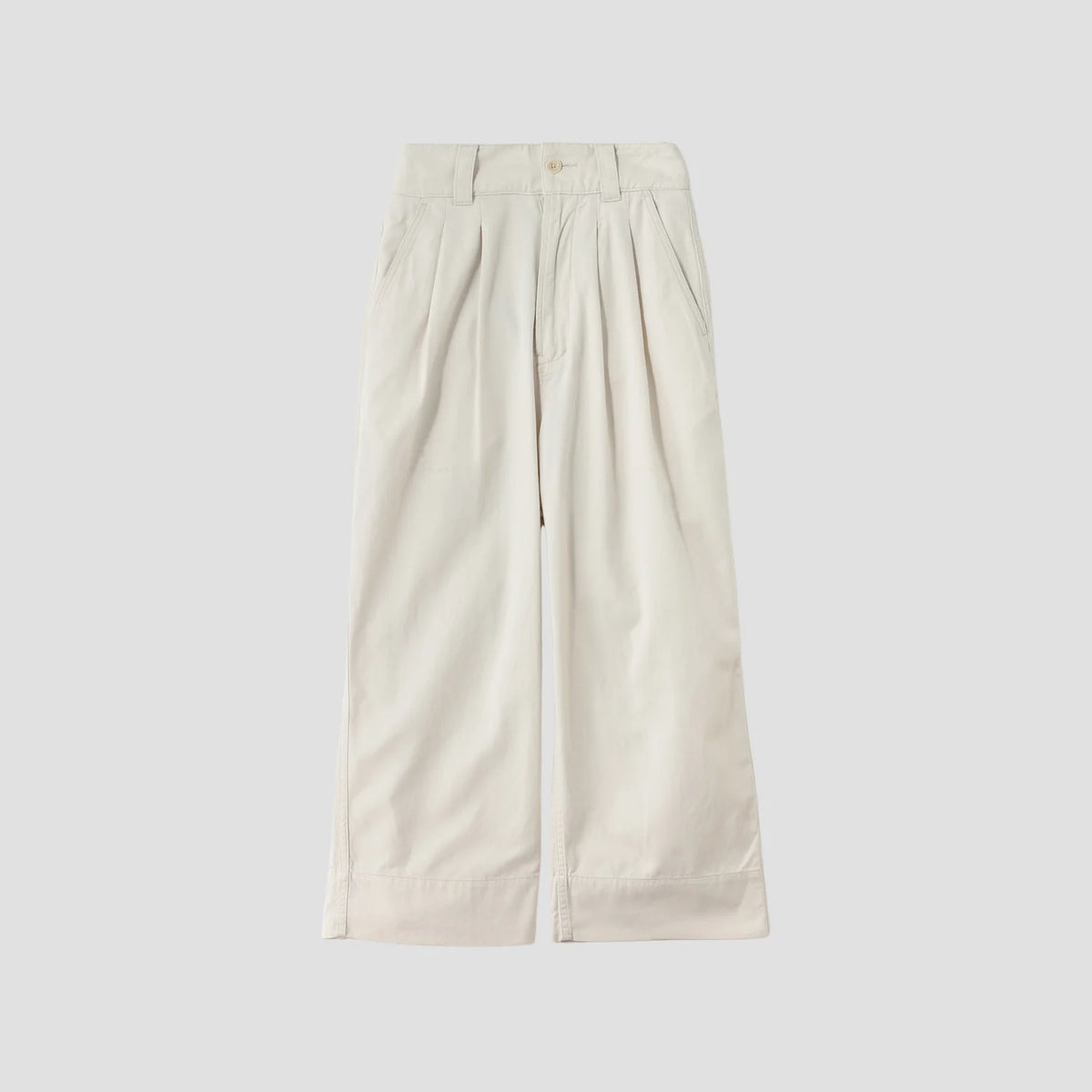 LIGHT ORGANIC COTTON DRILL TROUSERS