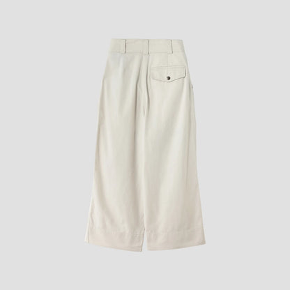 LIGHT ORGANIC COTTON DRILL TROUSERS