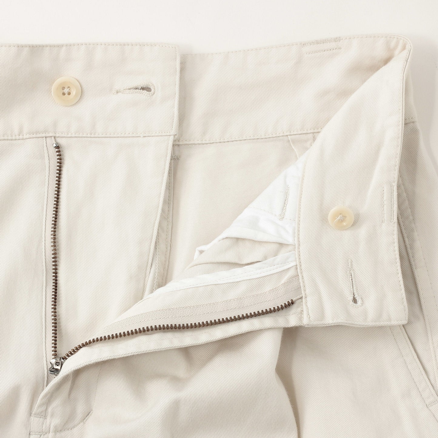 LIGHT ORGANIC COTTON DRILL TROUSERS