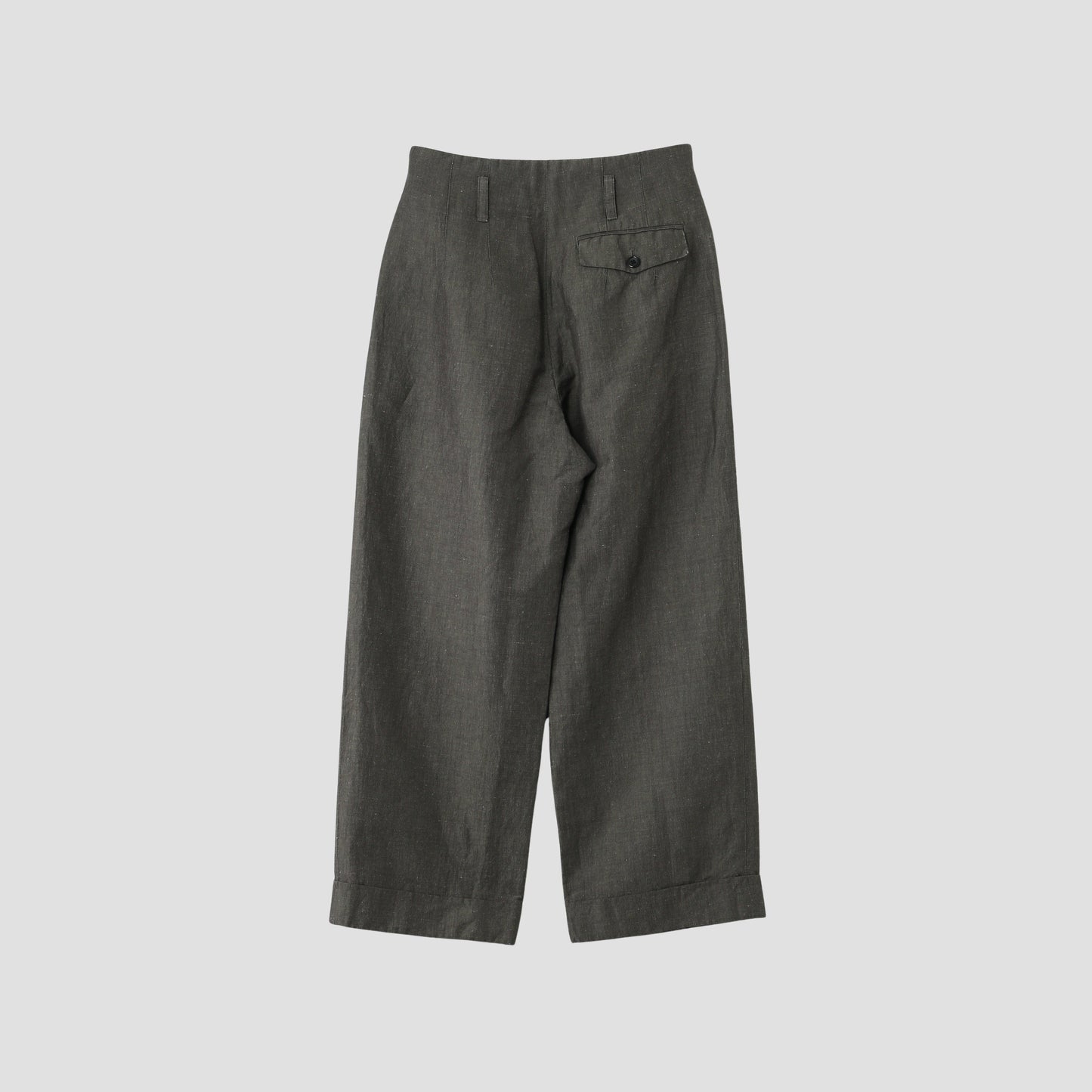 LINEN COTTON TROUSERS