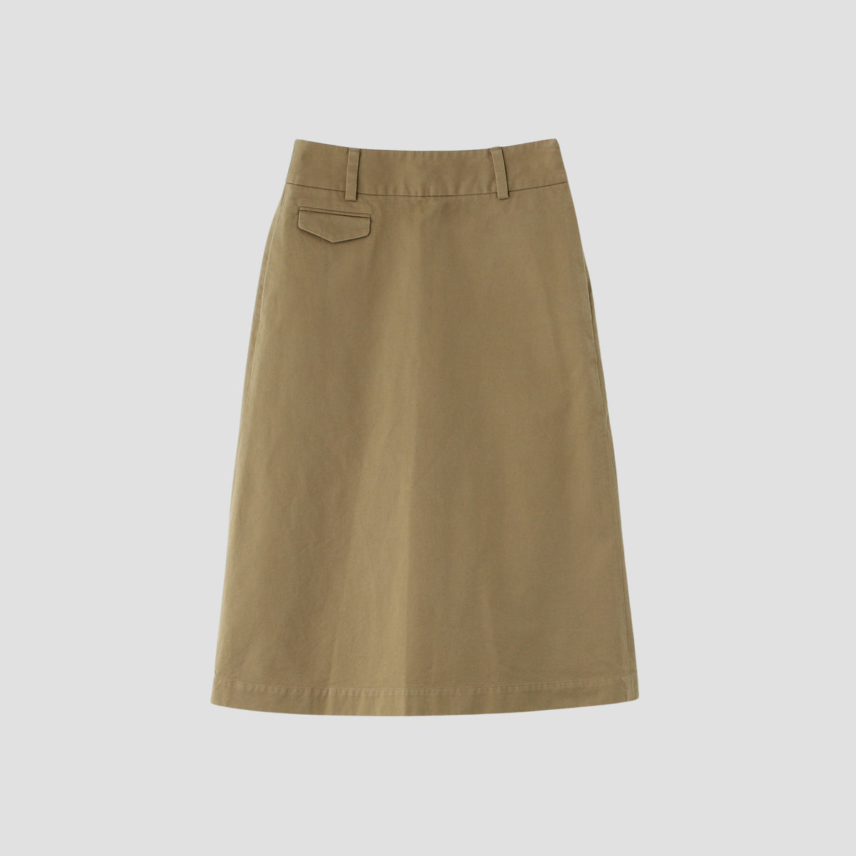 LIGHT COTTON TWILL SKIRT