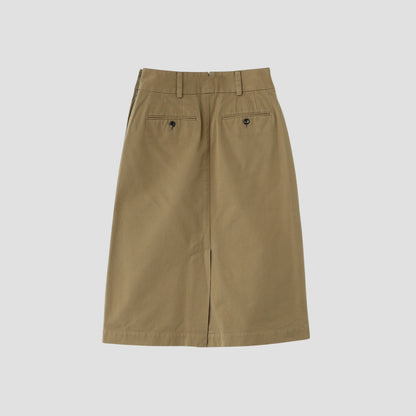 LIGHT COTTON TWILL SKIRT