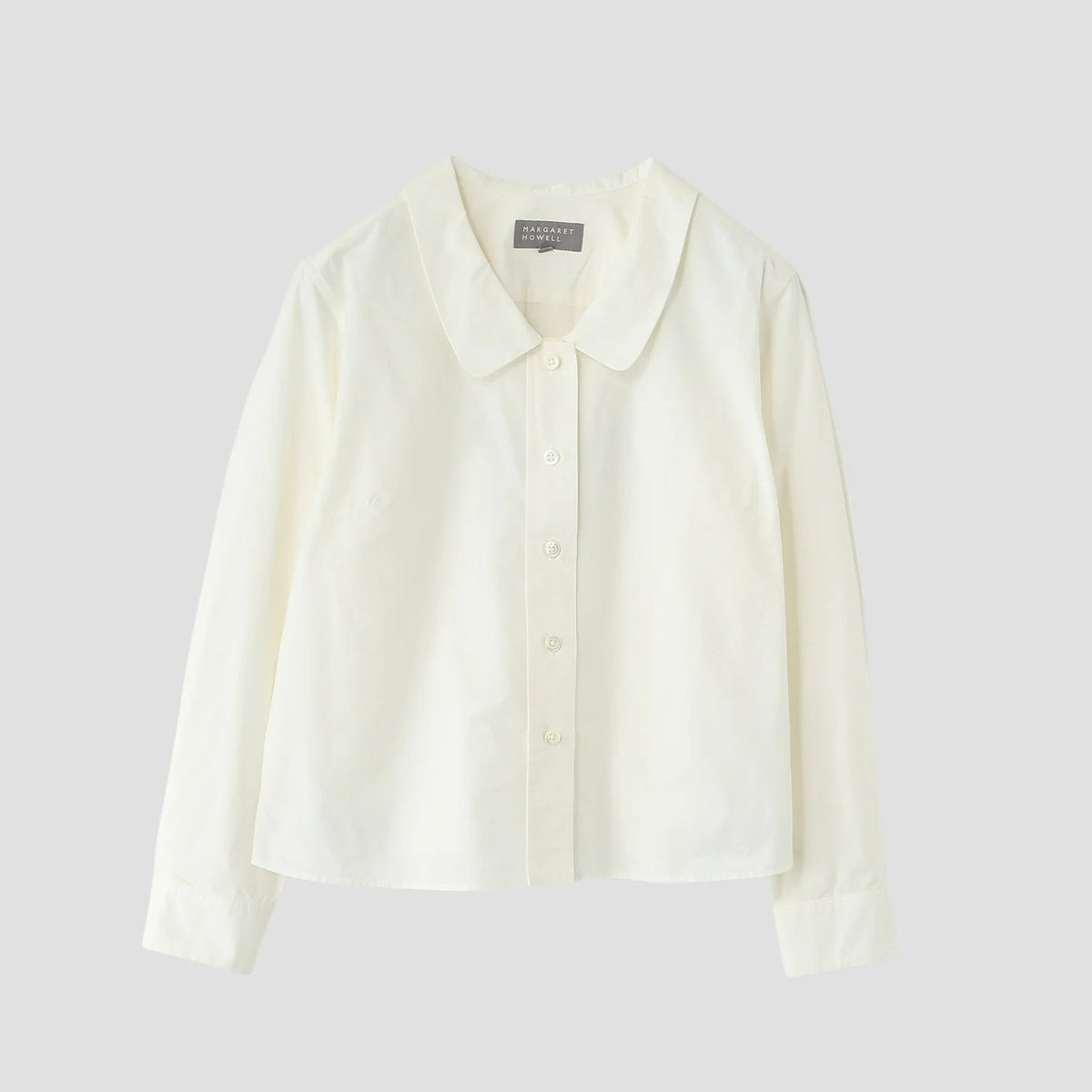 COTTON WOOL POPLIN SHIRT