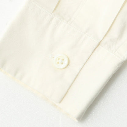 COTTON WOOL POPLIN SHIRT