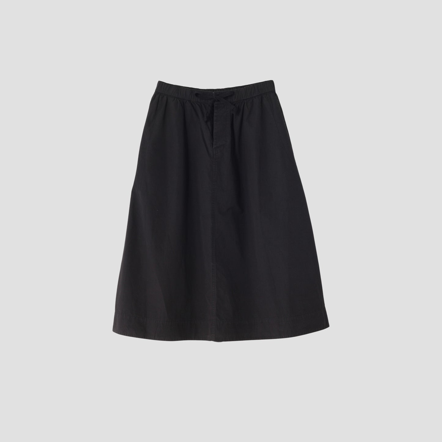 COTTON RAMIE TOUGH POPLIN SKIRT