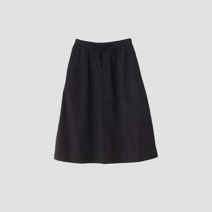 COTTON RAMIE TOUGH POPLIN SKIRT