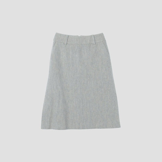 LIGHT BRITISH WOOL SKIRT